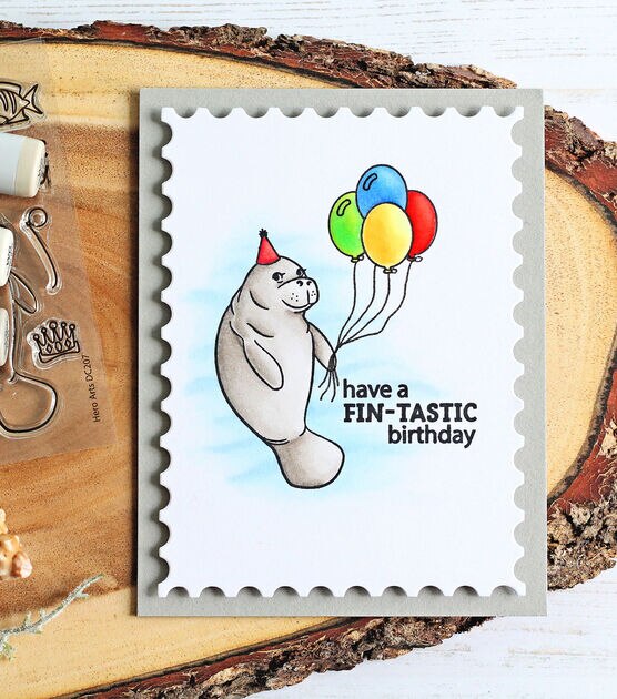 Hero Arts Stamp & Cut "DRESS UP" Clear Stamps With Matching Dies Bundle